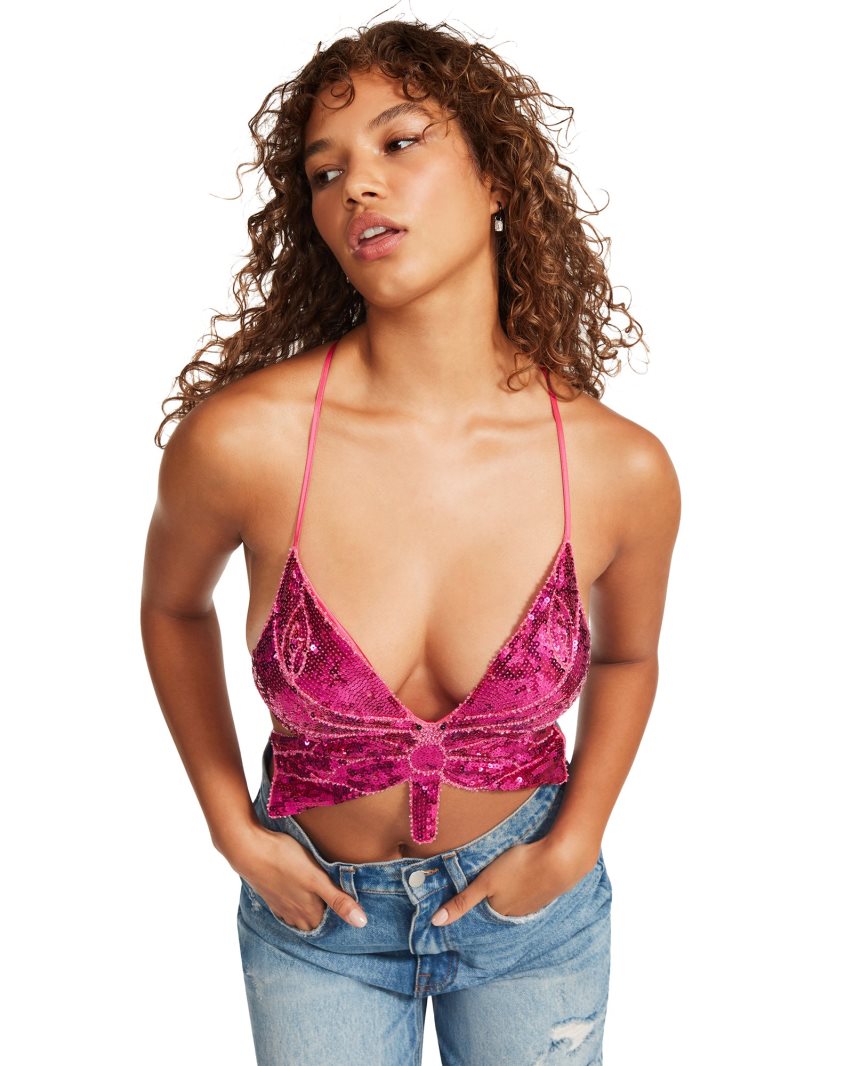 Pink Steve Madden Kia Women's Bras | PH 3086BJM